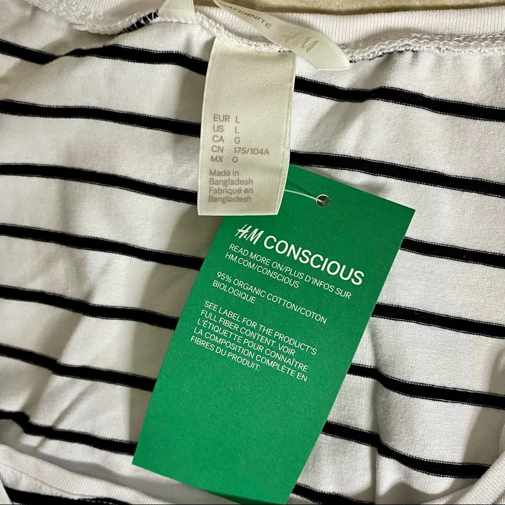 🆕 Striped Breastfeeding Nursing Tee - Picture 4 of 6